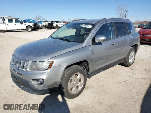 2016 Jeep Compass Latitude with VIN 1C4NJCEA1GD619831, listed as a Copart auction lot 48524665 with 139,238 mi miles and Clean Title. Bid and sale history available at carsss.com. Image 1.