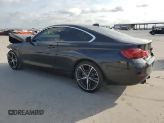 2020 BMW 4 Series 430i with VIN WBA4W3C05LFJ72875, listed as a Copart auction lot 52815985 with 81,788 mi miles and Salvage title. Bid and sale history available at DreamBid. Image 2.