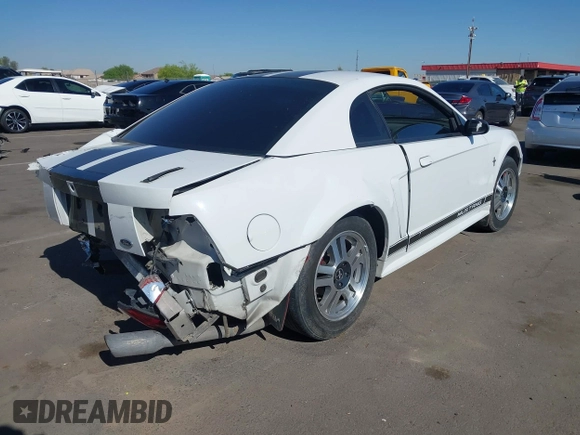 2002 Ford Mustang Standard with VIN 1FAFP40442F163921, listed as a IAAI auction lot 42050941 with 225,193 mi miles. Bid and sale history available at carsss.com. Image 4.