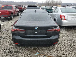 2022 BMW 4 Series 430i xDrive with VIN WBA73AP07NCK48427, listed as a Copart auction lot 86302794 with 46,006 mi miles and Salvage Title. Bid and sale history available at DreamBid. Image 6.