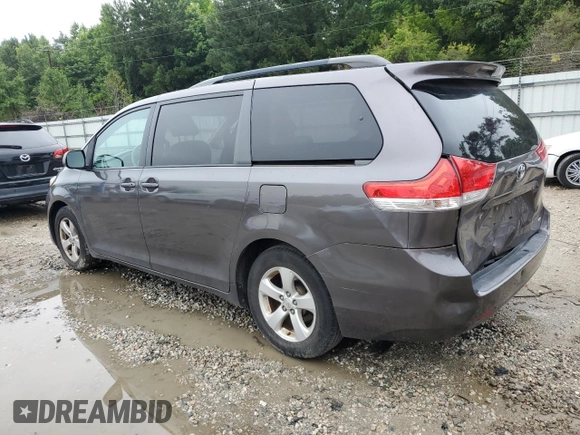 2013 Toyota Sienna LE AAS with VIN 5TDKK3DC3DS305228, listed as a Copart auction lot 57238075 with 204,001 mi miles and Salvage title. Bid and sale history available at DreamBid. Image 2.