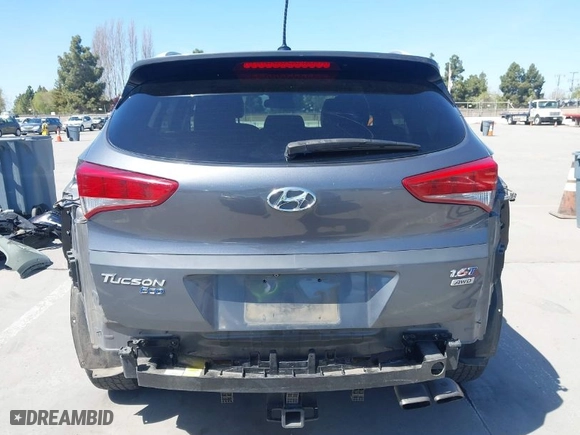 2016 Hyundai Tucson Eco with VIN KM8J3CA24GU230264, listed as a IAAI auction lot 41968258 with 157,951 mi miles. Bid and sale history available at carsss.com. Image 17.
