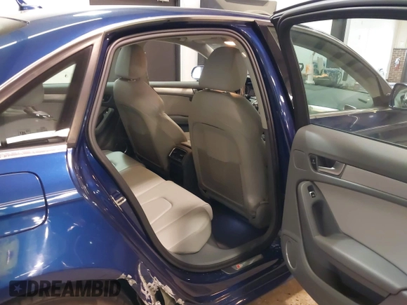 2015 Audi A4 Premium Plus with VIN WAUFFAFL2FN018024, listed as a IAAI auction lot 41364003 with 62,148 mi miles. Bid and sale history available at carsss.com. Image 8.