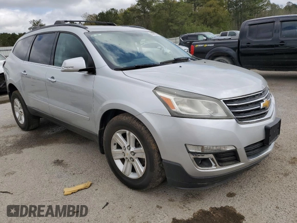 2014 Chevrolet Traverse LT with VIN 1GNKRGKD6EJ205497, listed as a Copart auction lot 50943275 with 198,536 mi miles and Salvage Title. Bid and sale history available at carsss.com. Image 4.