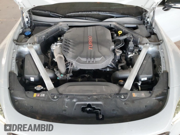 2022 Kia Stinger GT2 with VIN KNAE55LC8N6111584, listed as a Copart auction lot 81283814 with 44,654 mi miles and Salvage Title. Bid and sale history available at DreamBid. Image 12.