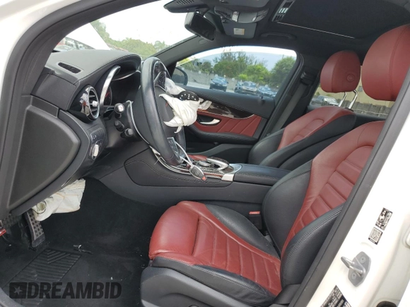 2019 Mercedes-Benz GLC with VIN WDC0J6EB0KF608783, listed as a Copart auction lot 64896064 with 45,236 mi miles and Salvage Title. Bid and sale history available at carsss.com. Image 7.