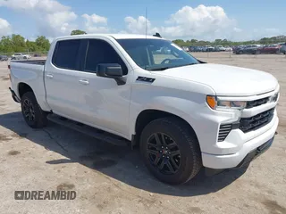 2024 Chevrolet Silverado 1500 RST with VIN 1GCUDEED0RZ147166, listed as a IAAI auction lot 42017050 with 28,860 mi miles. Bid and sale history available at carsss.com. Image 1.