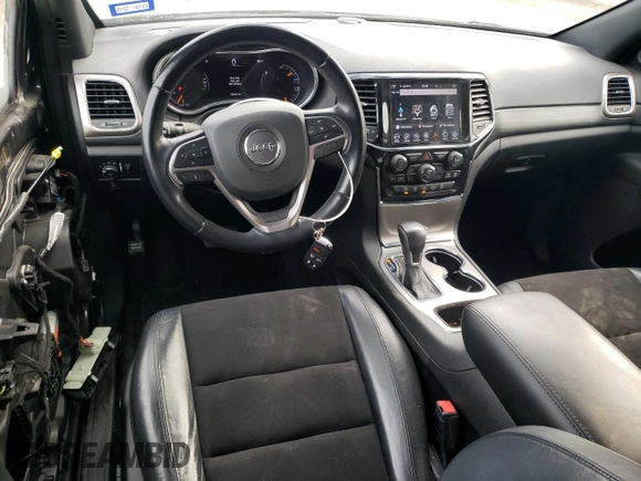 2021 Jeep Grand Cherokee Laredo X with VIN 1C4RJEAG8MC739120, listed as a Copart auction lot 43741855 with 54,404 mi miles and Salvage title. Bid and sale history available at DreamBid. Image 8.
