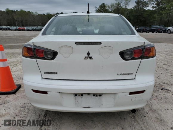 2010 Mitsubishi Lancer ES with VIN JA32U2FU2AU026420, listed as a Copart auction lot 51622115 with 207,817 mi miles and Salvage Title. Bid and sale history available at carsss.com. Image 6.