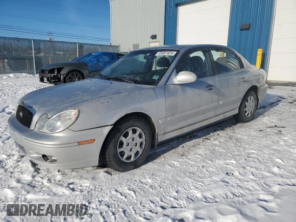 2003 Hyundai Sonata with VIN KMHWF25SX3A748134, listed as a Copart auction lot 85807624 with 250,594 mi miles and Clean Title. Bid and sale history available at carsss.com. Image 1.