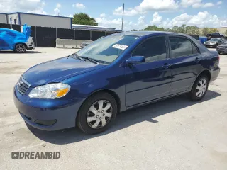 2005 Toyota Corolla CE with VIN JTDBR32E950056650, listed as a Copart auction lot 60629465 with 161,213 mi miles and Salvage title. Bid and sale history available at DreamBid. Image 1.