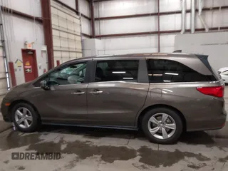 2018 Honda Odyssey EX с VIN 5FNRL6H58JB104451, выставлен на аукционе IAAI как лот 42467395 с пробегом 78 950 миль миль и . История ставок и продаж доступна на DreamBid. Изображение 14.