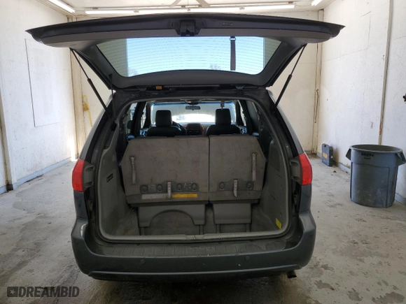 2010 Toyota Sienna XLE with VIN 5TDYK4CC1AS292637, listed as a Copart auction lot 46885615 with 175,442 mi miles and Salvage Title. Bid and sale history available at carsss.com. Image 6.