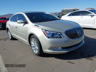 2015 Buick LaCrosse Leather with VIN 1G4GB5G36FF252651, listed as a IAAI auction lot 41804699 with 25,532 mi miles. Bid and sale history available at carsss.com. Image 1.