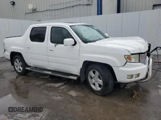 2014 Honda Ridgeline RTL with VIN 5FPYK1F57EB009851, listed as a Copart auction lot 62319504 with 55,718 mi miles and Clean Title. Bid and sale history available at carsss.com. Image 4.