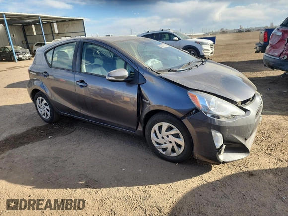 2015 Toyota Prius One with VIN JTDKDTB31F1093636, listed as a Copart auction lot 50646755 with 105,249 mi miles and Salvage Title. Bid and sale history available at DreamBid. Image 4.