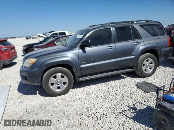2007 Toyota 4Runner SR5 with VIN JTEZU14R978077936, listed as a Copart auction lot 48493175 with 33,305 mi miles and Salvage Title. Bid and sale history available at carsss.com. Image 1.