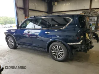 2022 Nissan Armada SL with VIN JN8AY2BCXN9160247, listed as a Copart auction lot 63918244 with 50,625 mi miles and Salvage Title. Bid and sale history available at carsss.com. Image 2.