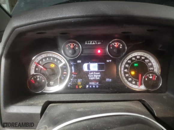 2016 Ram 1500 Big Horn with VIN 1C6RR7GT4GS204179, listed as a Copart auction lot 88935995 with 154,422 mi miles and Salvage Title. Bid and sale history available at carsss.com. Image 9.