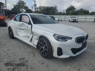 2023 BMW 2 Series 230i with VIN 3MW23CM0XP8D61289, listed as a Copart auction lot 78254234 with 14,168 mi miles and Salvage Title. Bid and sale history available at carsss.com. Image 4.