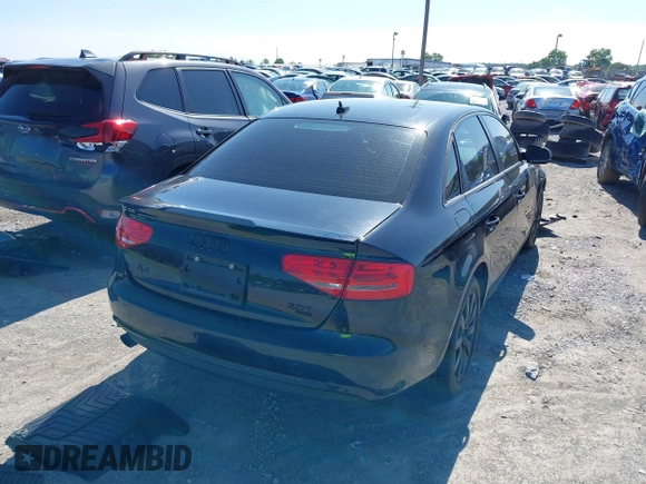 2013 Audi A4 Premium с VIN WAUDFAFL5DA158032, выставлен на аукционе IAAI как лот 42394021 с пробегом 114 049 миль миль и . История ставок и продаж доступна на DreamBid. Изображение 4.