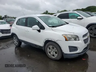 2016 Chevrolet Trax LS z VIN 3GNCJKSB3GL275001, wystawiony jako Copart lot #58229945 z przebiegiem 125 791 mil mil oraz Tytuł czysty. Historia ofert i sprzedaży dostępna na DreamBid. Obrazek 4.