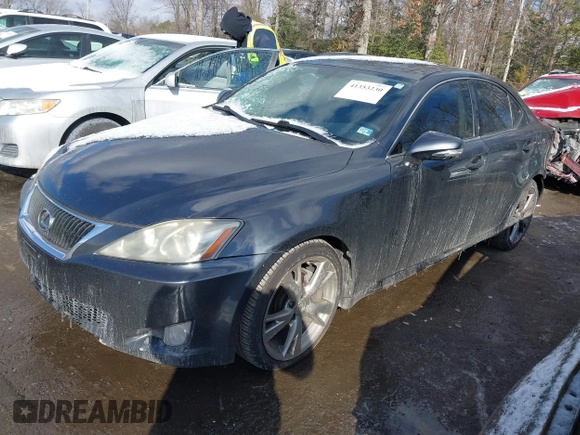 2010 Lexus IS with VIN JTHBF5C22A5112755, listed as a IAAI auction lot 41353230 with 262,814 mi miles and . Bid and sale history available at carsss.com. Image 2.