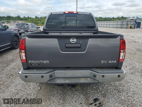 2019 Nissan Frontier SV with VIN 1N6AD0EV9KN701104, listed as a Copart auction lot 56704705 with 76,882 mi miles and Salvage title. Bid and sale history available at DreamBid. Image 6.
