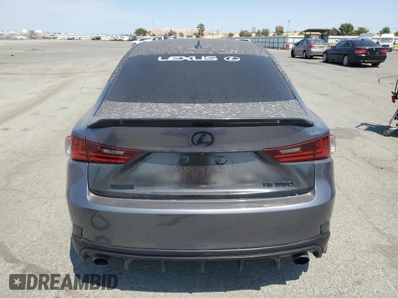 2016 Lexus IS 350 z VIN JTHBE1D23G5023991, wystawiony jako Copart lot #59902275 z przebiegiem Nie podano mil oraz Szkoda całkowita • Salvage title. Historia ofert i sprzedaży dostępna na DreamBid. Obrazek 6.