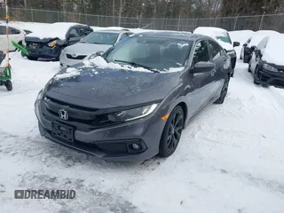 2020 Honda Civic Sedan Sport with VIN 19XFC2F80LE211785, listed as a IAAI auction lot 41557018 with 110,926 mi miles. Bid and sale history available at carsss.com. Image 17.