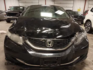 2015 Honda Civic Sedan LX with VIN 19XFB2E52FE025406, listed as a IAAI auction lot 41827527 with 186,485 mi miles. Bid and sale history available at carsss.com. Image 6.