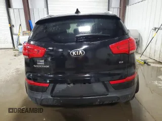 2015 Kia Sportage EX with VIN KNDPCCAC3F7712406, listed as a Copart auction lot 54839205 with 108,569 mi miles and Salvage title. Bid and sale history available at DreamBid. Image 6.