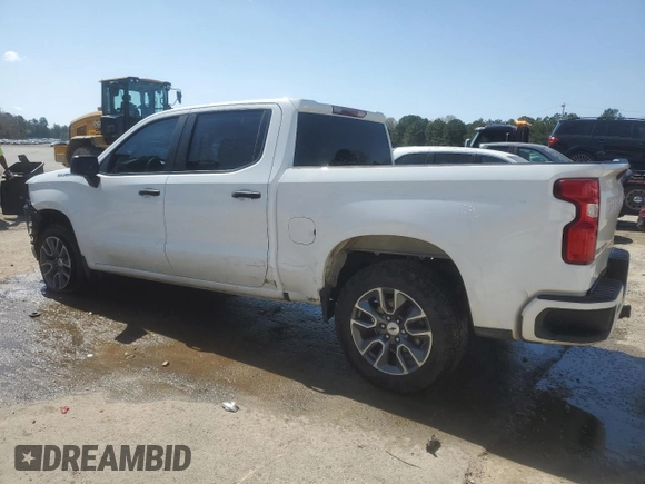 2020 Chevrolet Silverado 1500 Custom with VIN 3GCPWBEH5LG246999, listed as a Copart auction lot 48423035 with 126,853 mi miles and Clean Title. Bid and sale history available at DreamBid. Image 2.