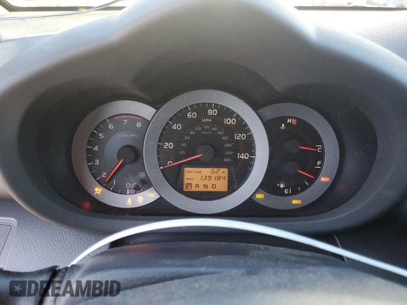2007 Toyota RAV4 Sport with VIN JTMBK32V275026447, listed as a Copart auction lot 50764515 with 139,184 mi miles and Salvage Title. Bid and sale history available at carsss.com. Image 9.