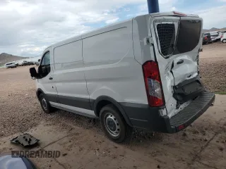 2021 Ford Transit Cargo with VIN 1FTYE1Y86MKB00604, listed as a Copart auction lot 69333594 with 60,464 mi miles and Salvage Title. Bid and sale history available at carsss.com. Image 2.