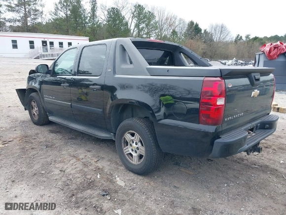 2007 Chevrolet Avalanche LT w/1LT with VIN 3GNEC12077G137899, listed as a IAAI auction lot 41526144 with NaN miles. Bid and sale history available at carsss.com. Image 3.