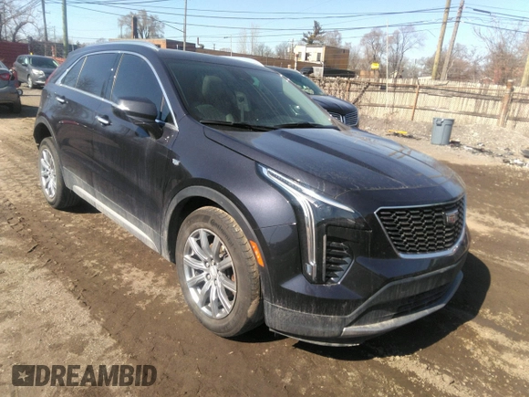 2023 Cadillac XT4 AWD Premium Luxury with VIN 1GYFZDR41PF106391, listed as a IAAI auction lot 41754756 with 25,499 mi miles and . Bid and sale history available at carsss.com. Image 1.