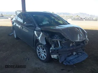 2019 Nissan Sentra SV z VIN 3N1AB7AP3KL605450, wystawiony jako IAAI lot #41851265 z przebiegiem 86 892 mil mil oraz . Historia ofert i sprzedaży dostępna na DreamBid. Obrazek 1.
