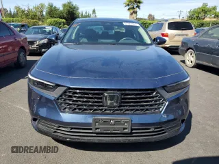 2023 Honda Accord EX-L with VIN 1HGCY2F63PA047073, listed as a Copart auction lot 57322505 with 16,436 mi miles and Salvage title. Bid and sale history available at DreamBid. Image 5.