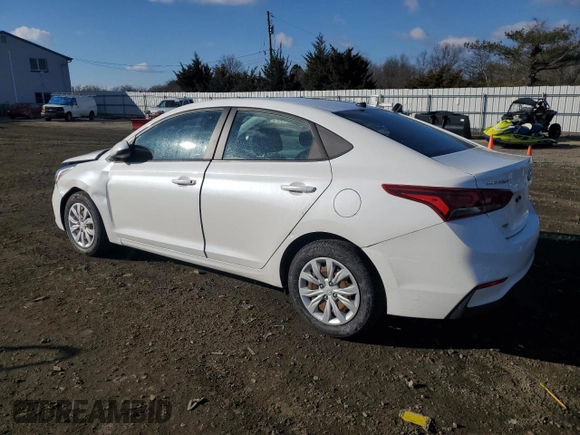 2021 Hyundai Accent SE with VIN 3KPC24A68ME139002, listed as a Copart auction lot 45714285 with 67,357 mi miles and Salvage Title. Bid and sale history available at carsss.com. Image 2.