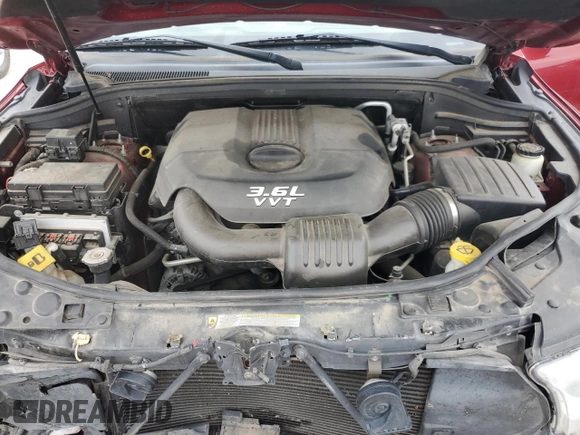 2013 Dodge Durango Crew with VIN 1C4RDHDG1DC584253, listed as a Copart auction lot 59395725 with 152,595 mi miles and Salvage title. Bid and sale history available at DreamBid. Image 12.