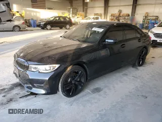 2021 BMW 3 Series 330i xDrive with VIN 3MW5R7J00M8B78311, listed as a Copart auction lot 88124095 with 51,811 mi miles and Clean Title. Bid and sale history available at carsss.com. Image 1.