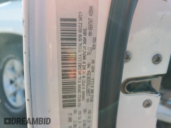 2016 Ram 1500 Outdoorsman z VIN 1C6RR7TM2GS381554, wystawiony jako Copart lot #81755753 z przebiegiem Nie podano mil oraz Szkoda całkowita • Salvage title. Historia ofert i sprzedaży dostępna na DreamBid. Obrazek 13.