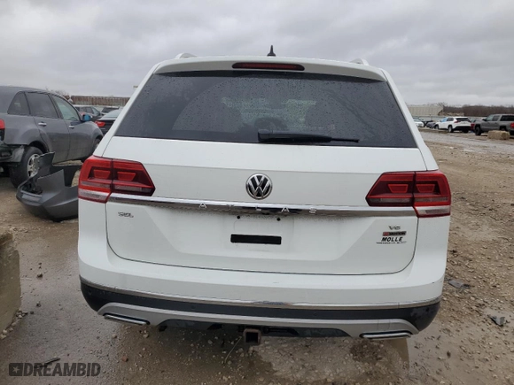 2018 Volkswagen Atlas 3.6L V6 SEL with VIN 1V2MR2CA1JC521010, listed as a Copart auction lot 49505835 with 117,521 mi miles and Salvage Title. Bid and sale history available at carsss.com. Image 6.