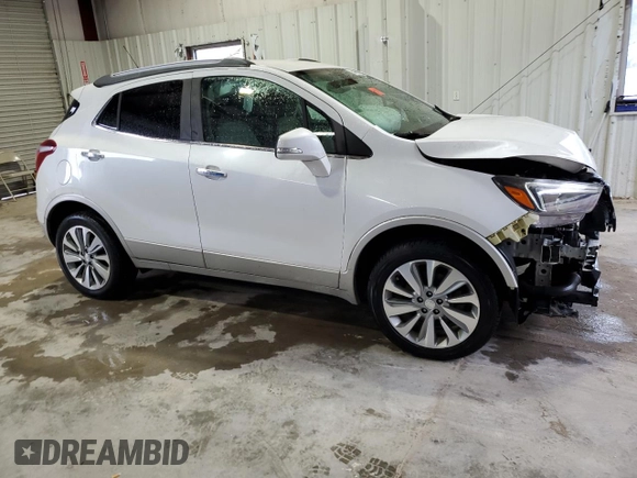 2017 Buick Encore Preferred with VIN KL4CJESB7HB098301, listed as a Copart auction lot 50862455 with 87,071 mi miles and Salvage Title. Bid and sale history available at carsss.com. Image 4.