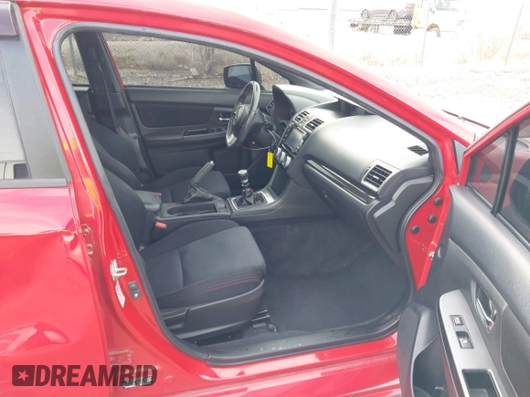 2016 Subaru WRX with VIN JF1VA1B65G9822492, listed as a IAAI auction lot 41500705 with 104,106 mi miles. Bid and sale history available at carsss.com. Image 5.