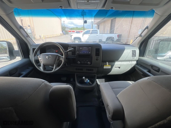2021 Nissan NV Cargo SV with VIN 1N6BF0KM8MN802700, listed as a Copart auction lot 79335224 with 76,993 mi miles and Clean Title. Bid and sale history available at carsss.com. Image 9.