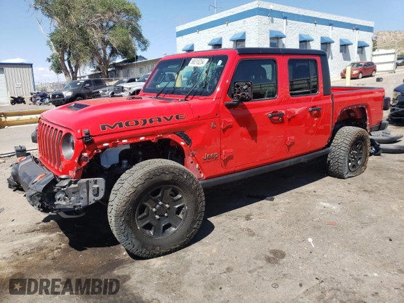 2023 Jeep Gladiator Mojave with VIN 1C6JJTEG0PL582819, listed as a Copart auction lot 66518254 with 12,131 mi miles and Salvage Title. Bid and sale history available at carsss.com. Image 1.