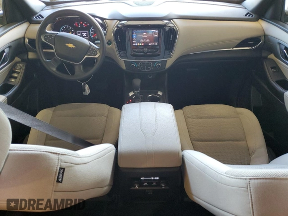 2023 Chevrolet Traverse LS with VIN 1GNERFKW6PJ294953, listed as a Copart auction lot 60744484 with 13,431 mi miles and Salvage Title. Bid and sale history available at carsss.com. Image 8.