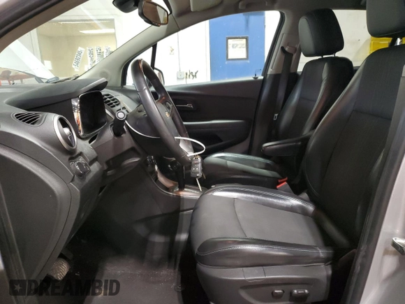 2015 Chevrolet Trax LT with VIN 3GNCJRSB1FL168214, listed as a Copart auction lot 54868005 with 123,467 mi miles and Clean Title. Bid and sale history available at carsss.com. Image 7.